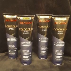 🇨🇦4 Revlon Colorsilk Bold black conditioners